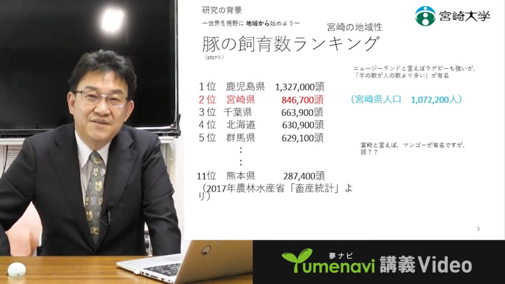 夢ナビ講義動画「豚の体重が見えるAIめがね」