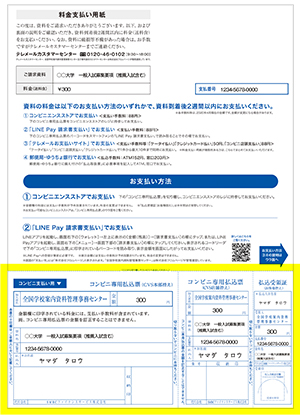 料金支払い用紙によるお支払い 料金お支払いガイド テレメール